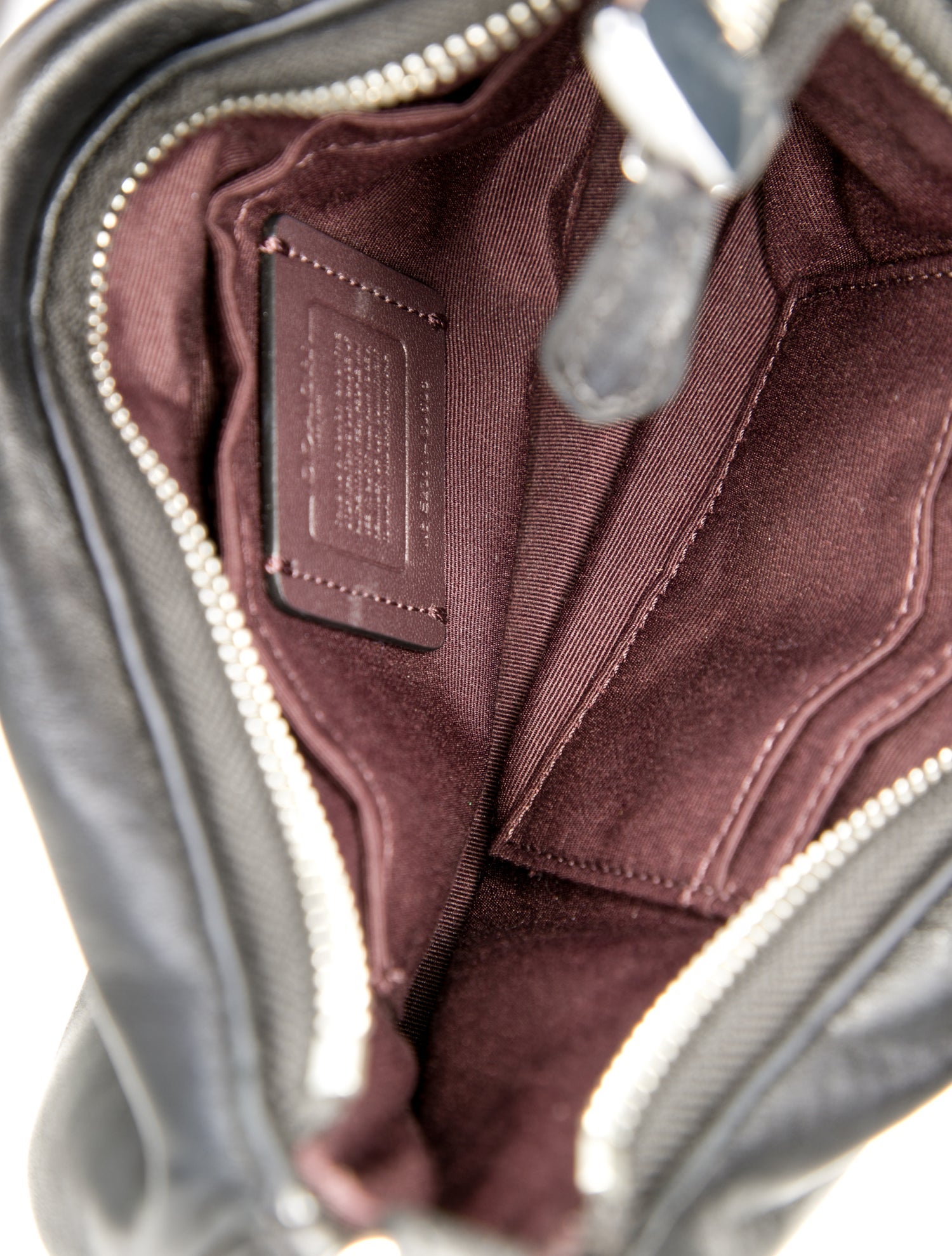 Coach Leather Crossbody Bag